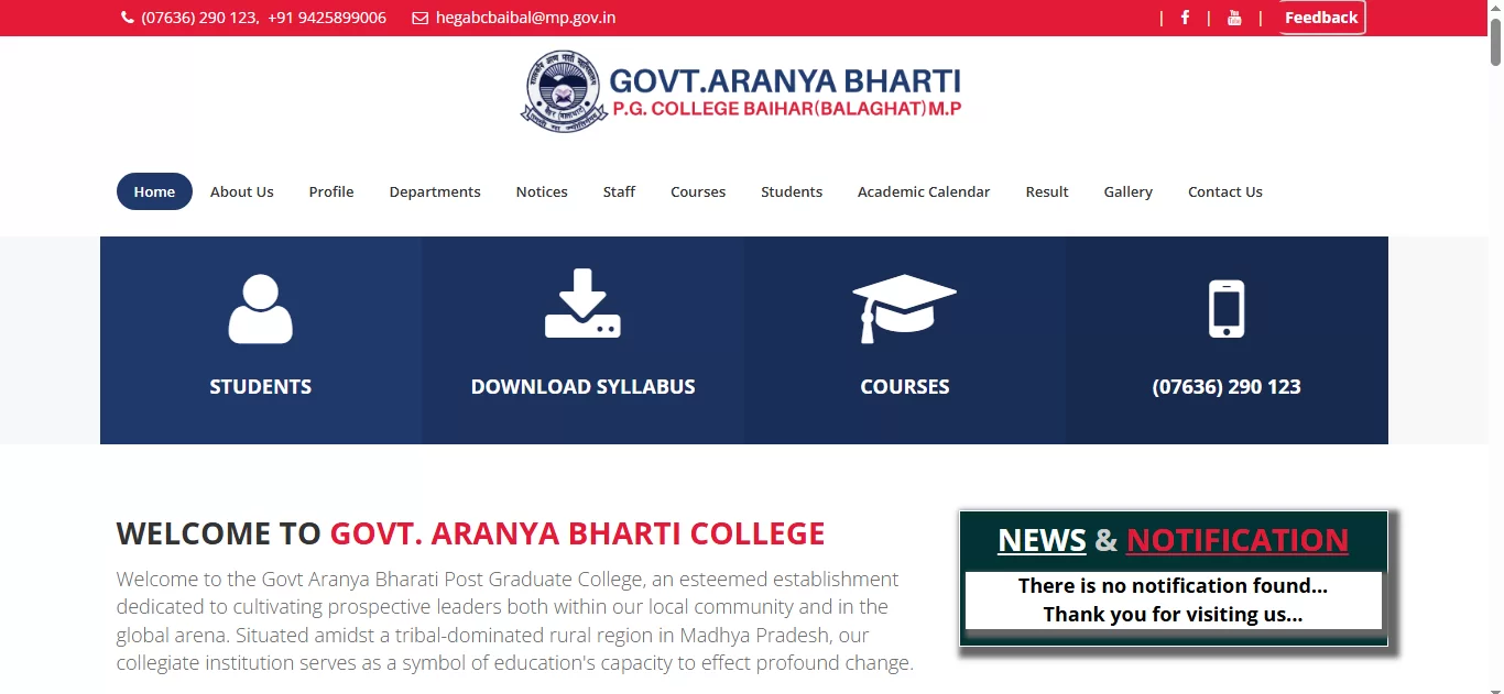Govt. Aranya Bharti